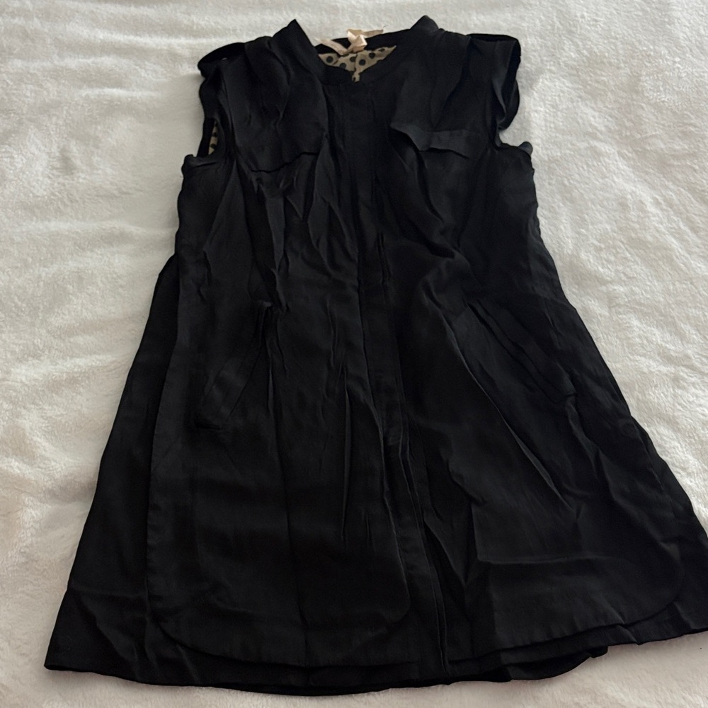Chic Black Polka Dot Dress